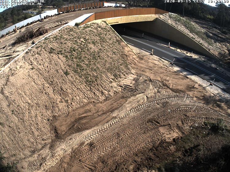 Bosch Beton - Hoogteverschil bij natuurbrug/ecoduct Clemens Cornielje over N302