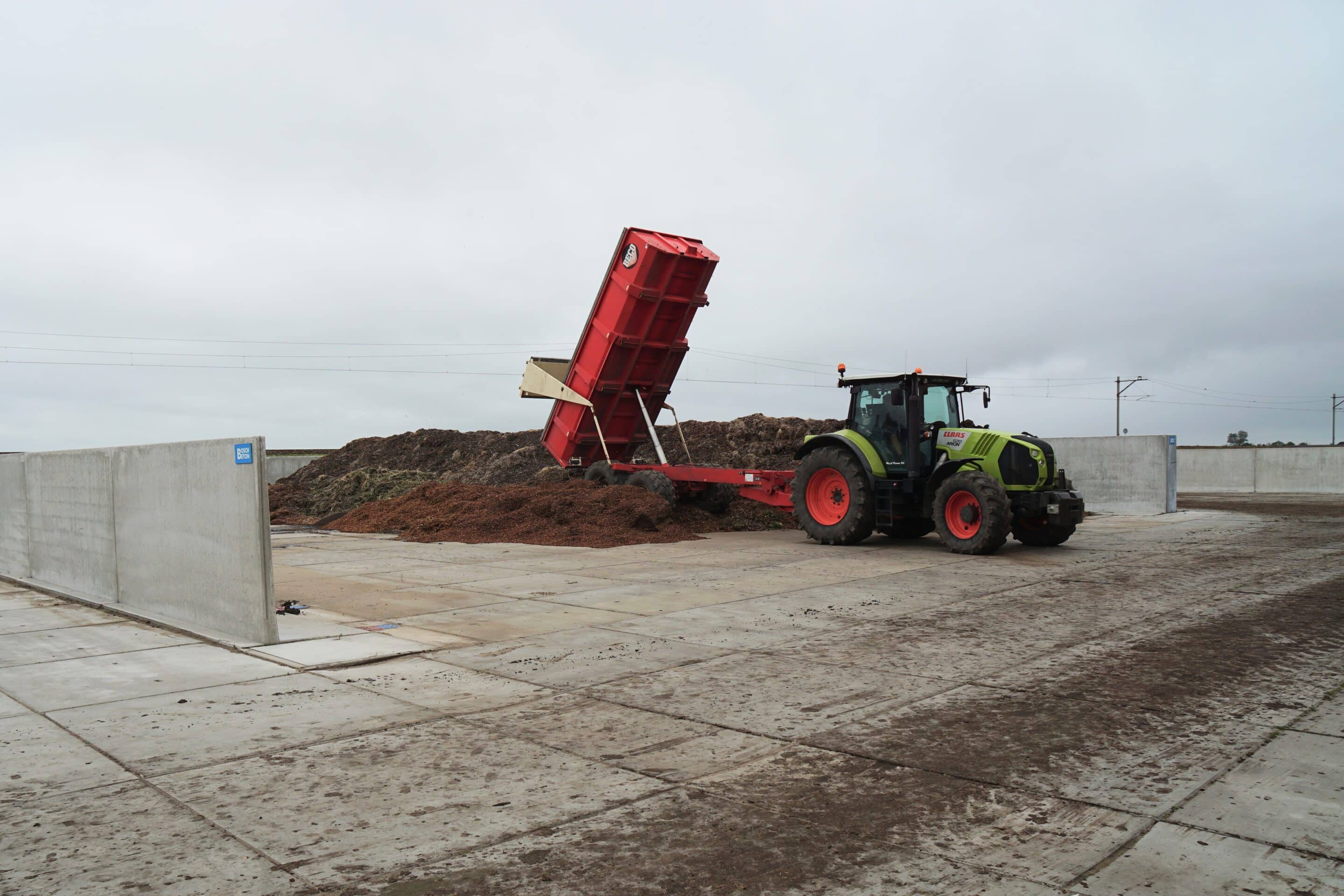 Bosch Beton - Sleufsilo duurzame oplossing voor composteringsprobleem