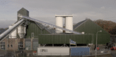 Bosch Beton - Binnenopslag met keerwanden bij Triferto
