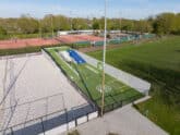 Keerwanden Bosch Beton bij sportcomplex Lichtenvoorde