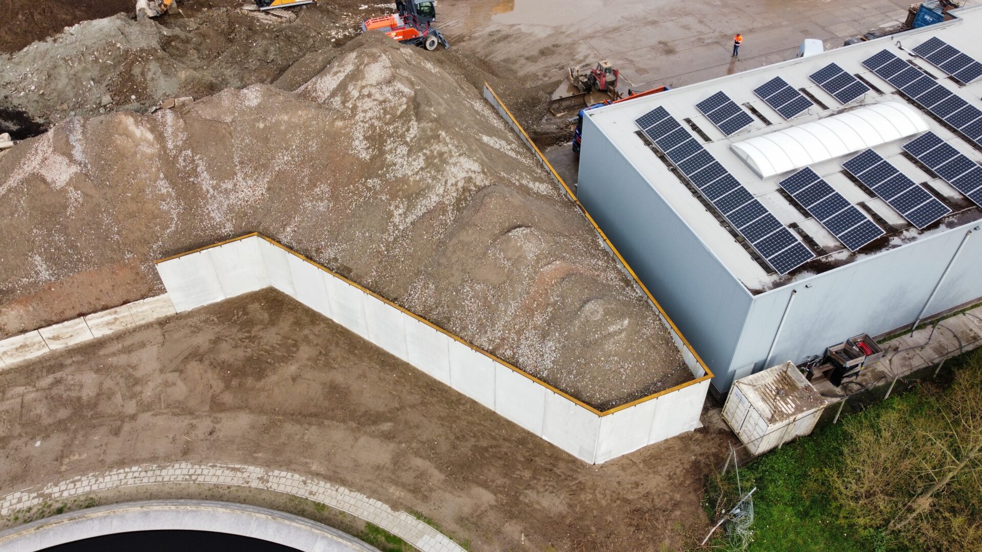 Revêtements de Lekhaven-Wijk-bij-Duurstede Bosch Beton